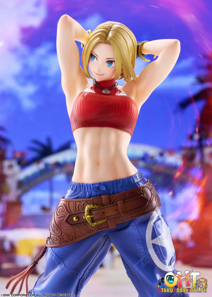 GOLDENHEAD+ 1/7 THE KING OF FIGHTERS XV Fighting Girls Collection Blue Mary AMI AMI LIMITED - Scale Figure