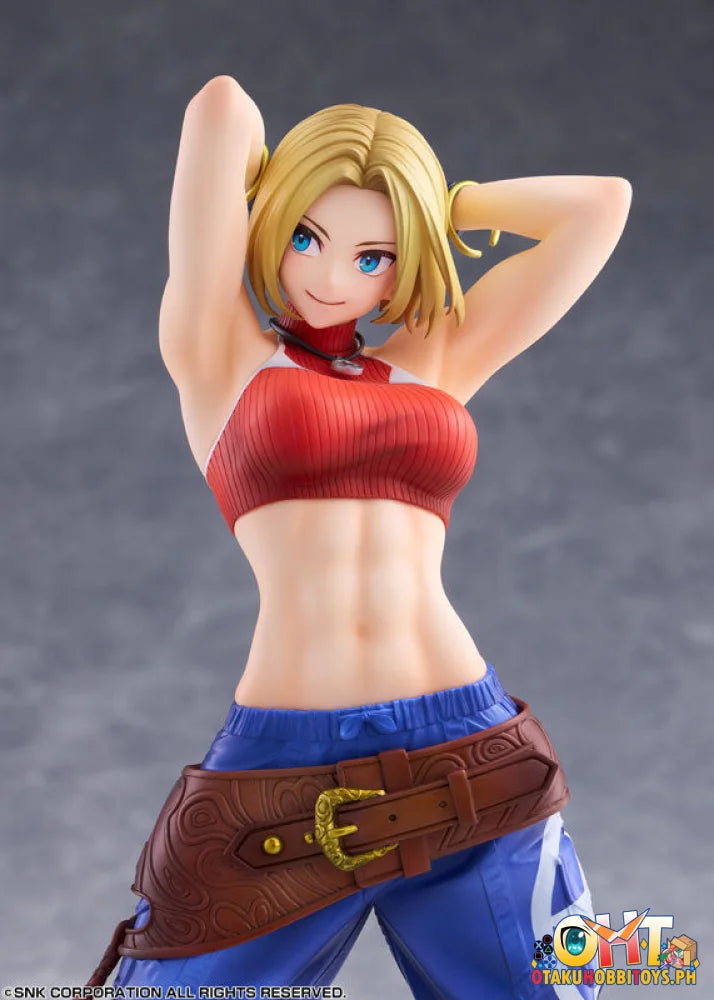 GOLDENHEAD+ 1/7 THE KING OF FIGHTERS XV Fighting Girls Collection Blue Mary AMI AMI LIMITED - Scale Figure
