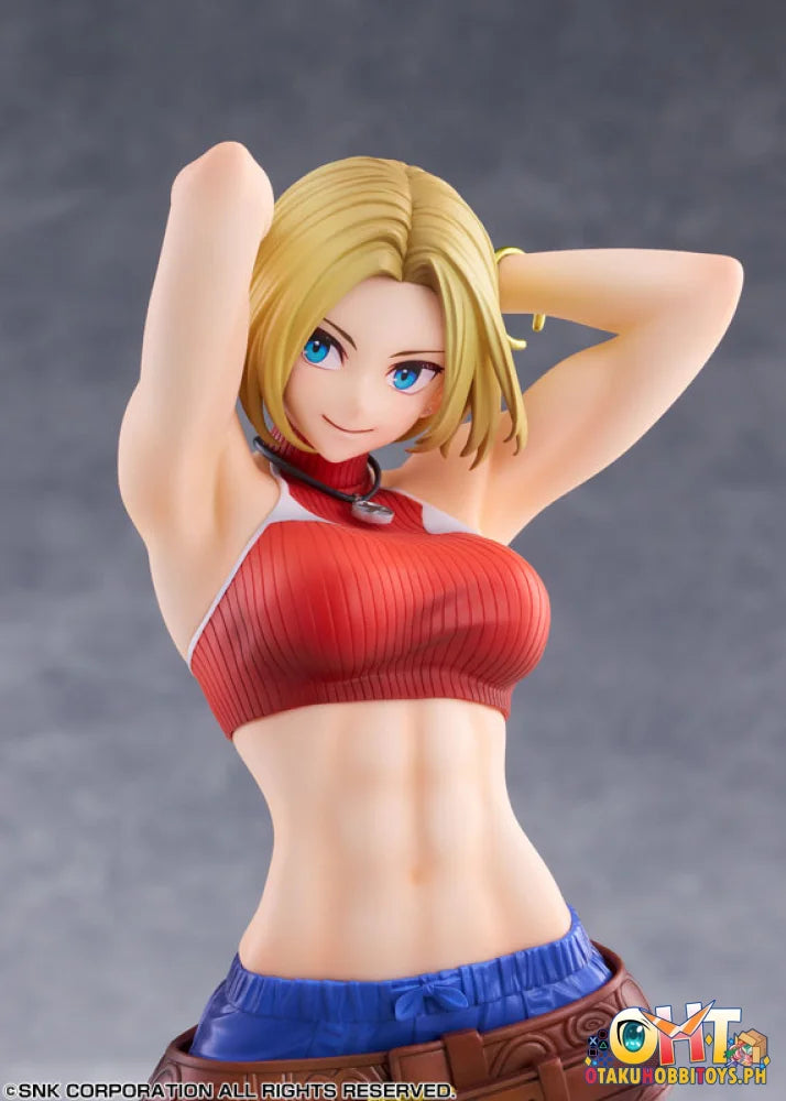 GOLDENHEAD+ 1/7 THE KING OF FIGHTERS XV Fighting Girls Collection Blue Mary AMI AMI LIMITED - Scale Figure