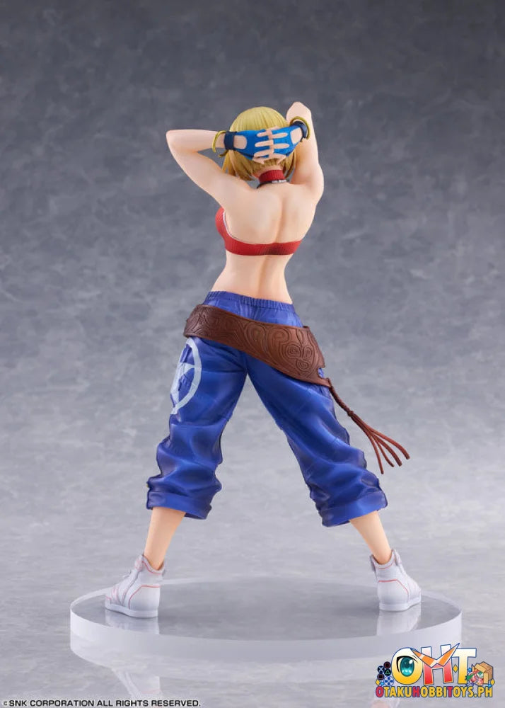 GOLDENHEAD+ 1/7 THE KING OF FIGHTERS XV Fighting Girls Collection Blue Mary AMI AMI LIMITED - Scale Figure