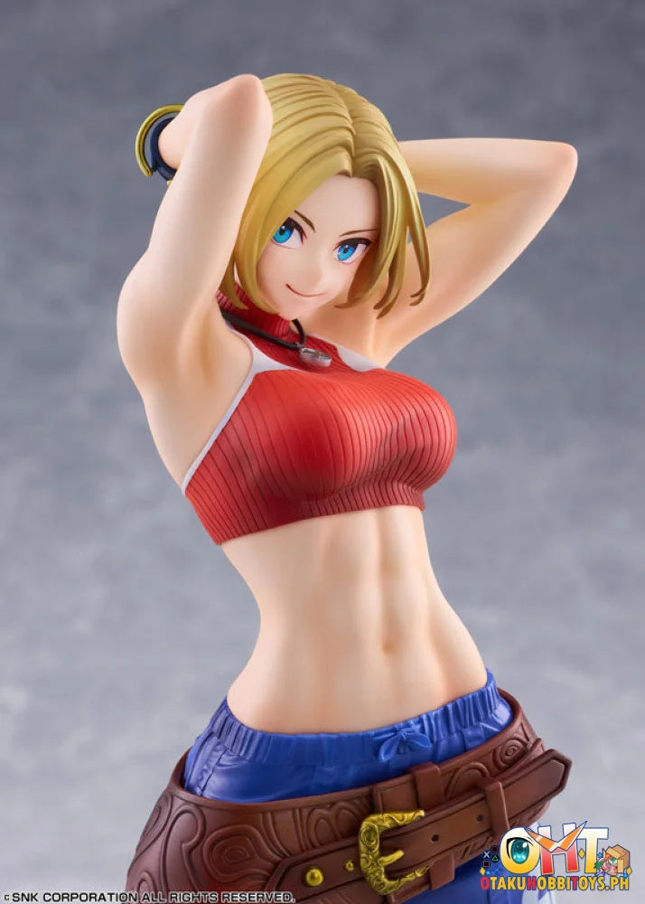 GOLDENHEAD+ 1/7 THE KING OF FIGHTERS XV Fighting Girls Collection Blue Mary AMI AMI LIMITED - Scale Figure