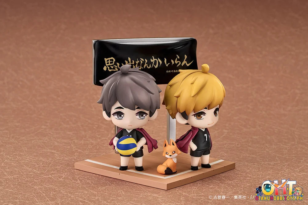Good Smile Arts Shanghai Haikyu!! Qset+ Atsumu Miya & Osamu Miya - Scale Figure