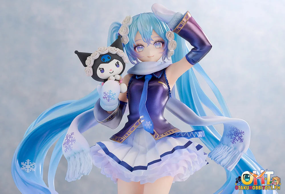Good Smile Company 1/7 Character Vocal Series 01: Hatsune Miku Snow Miku x Kuromi Scale Figure