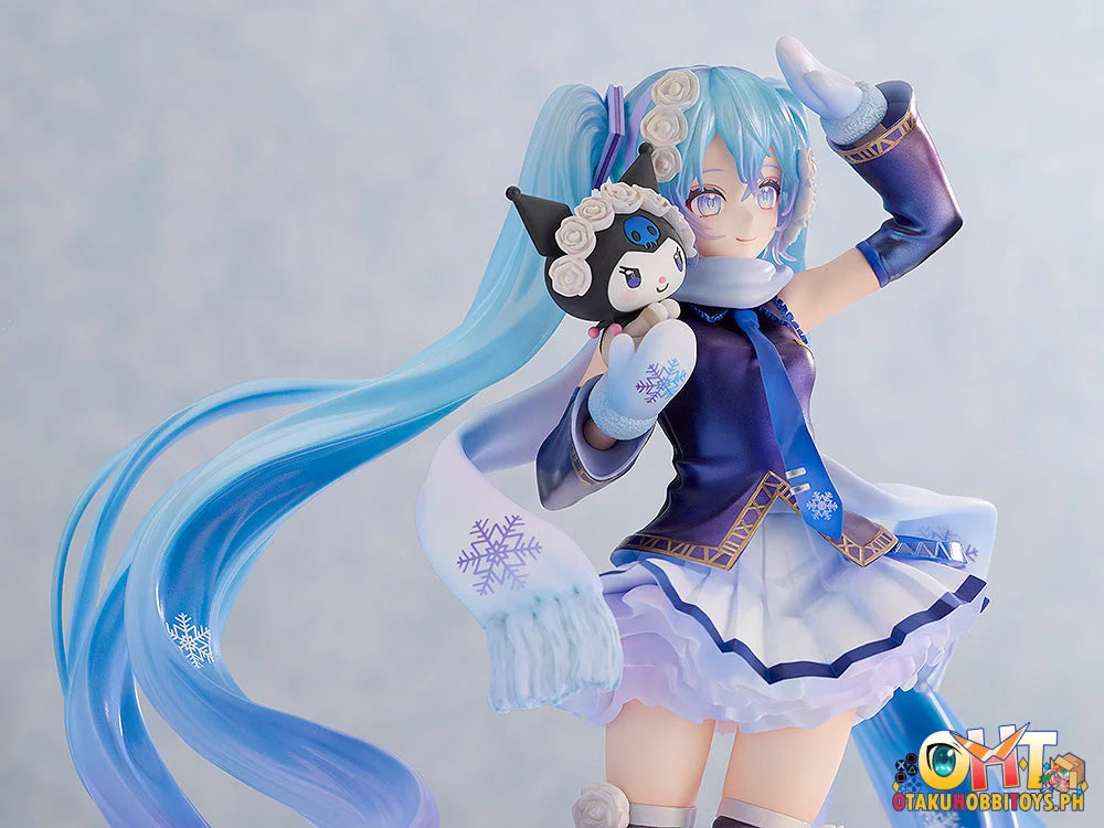 Good Smile Company 1/7 Character Vocal Series 01: Hatsune Miku Snow Miku x Kuromi Scale Figure