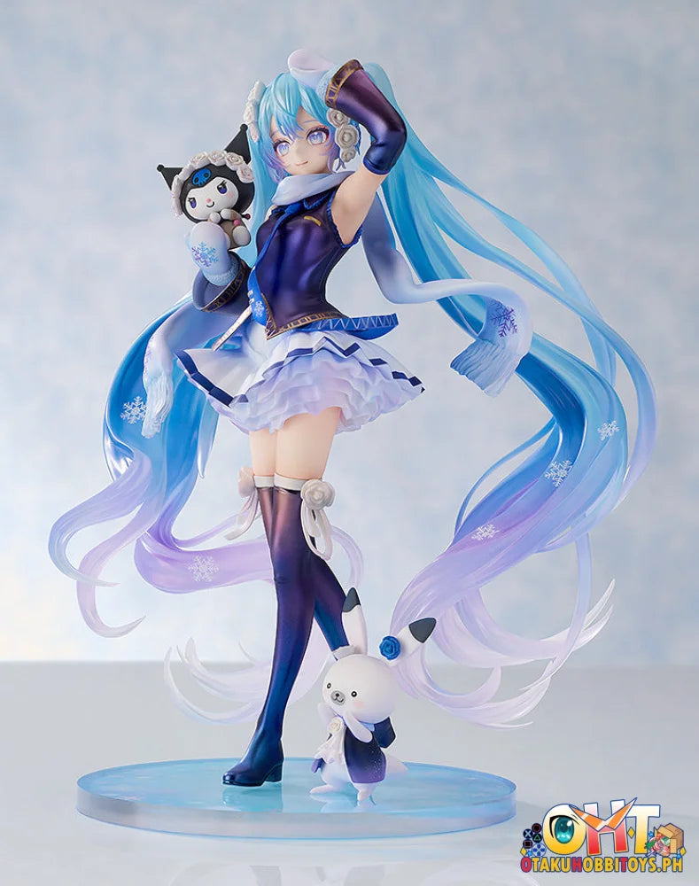 Good Smile Company 1/7 Character Vocal Series 01: Hatsune Miku Snow Miku x Kuromi Scale Figure