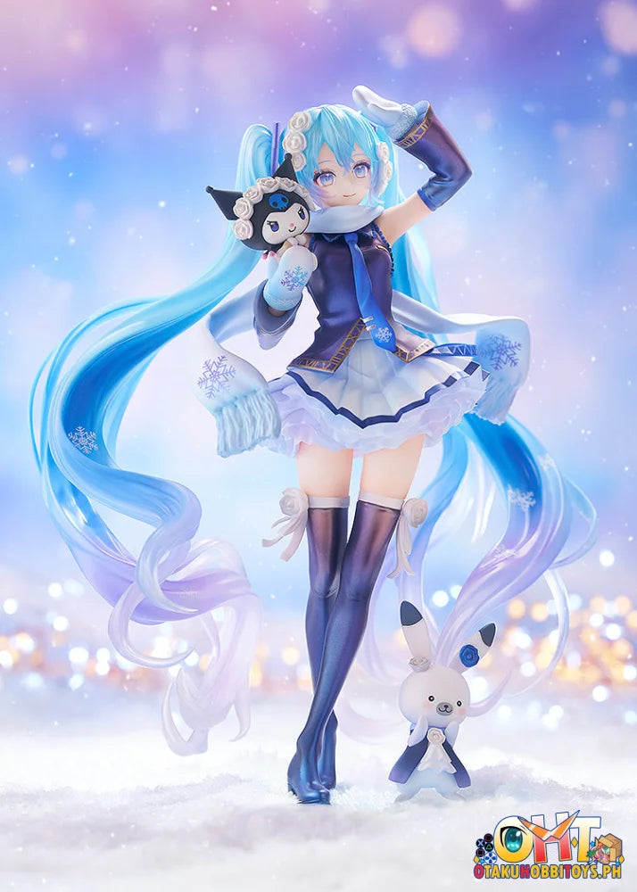 Good Smile Company 1/7 Character Vocal Series 01: Hatsune Miku Snow Miku x Kuromi Scale Figure