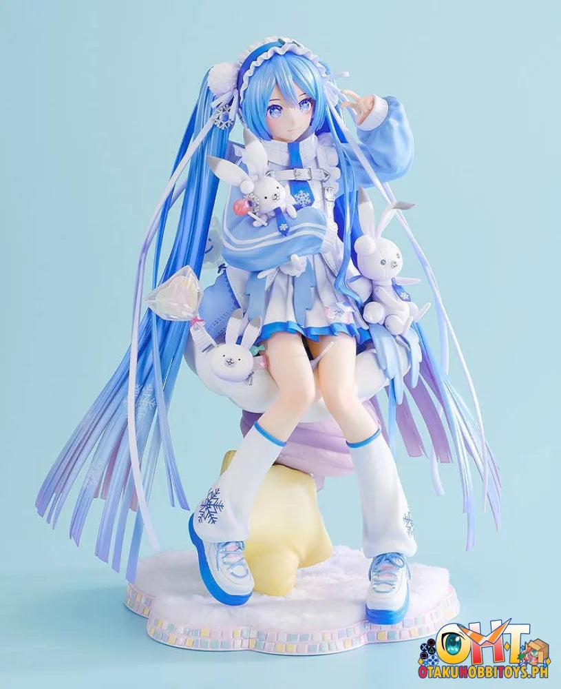 Good Smile Company 1/7 Character Vocal Series 01: Hatsune Miku Snow Miku: Yukiiro Pop Ver. Scale Figure