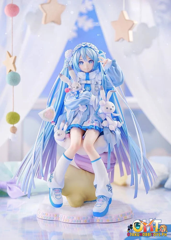 Good Smile Company 1/7 Character Vocal Series 01: Hatsune Miku Snow Miku: Yukiiro Pop Ver. Scale Figure