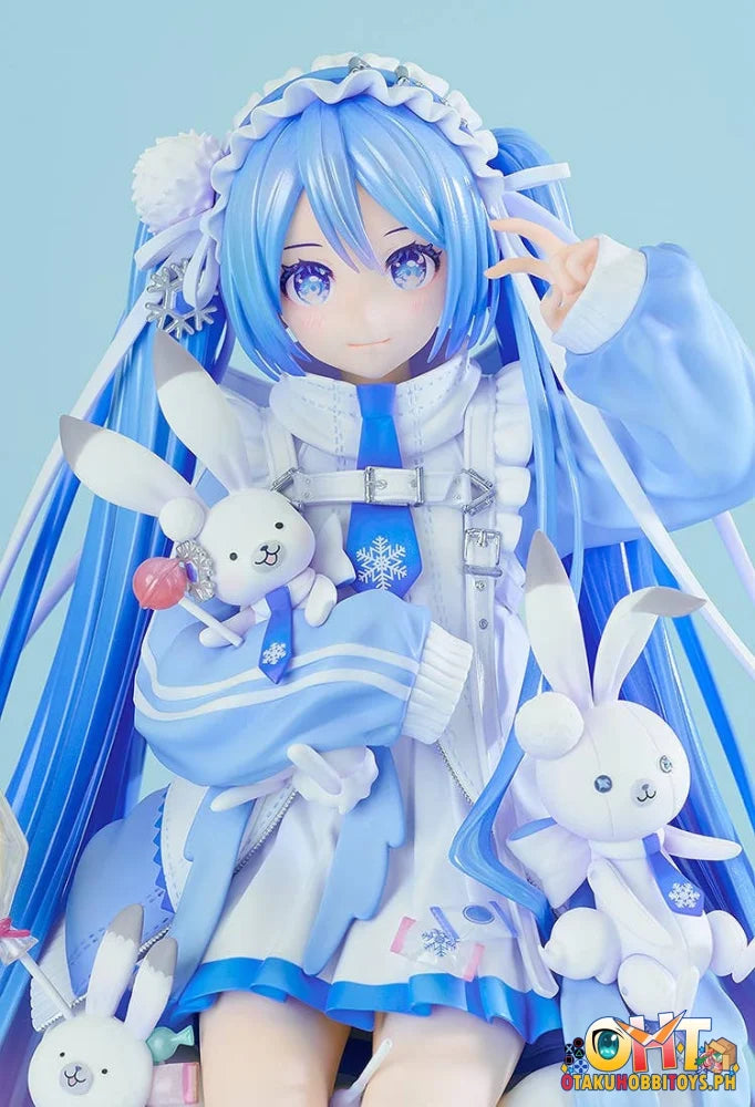 Good Smile Company 1/7 Character Vocal Series 01: Hatsune Miku Snow Miku: Yukiiro Pop Ver. Scale Figure
