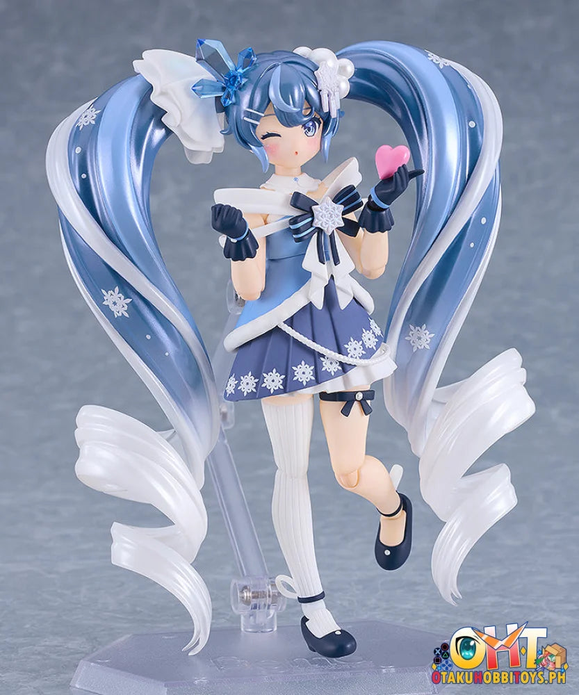Good Smile Company Character Vocal Series 01: Hatsune Miku figma Snow Miku: Crystal Snow ver. Articulated Figure