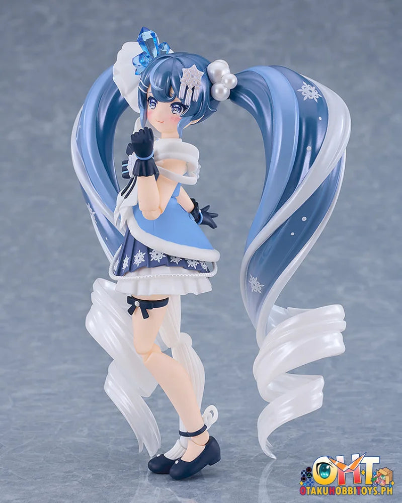 Good Smile Company Character Vocal Series 01: Hatsune Miku figma Snow Miku: Crystal Snow ver. Articulated Figure