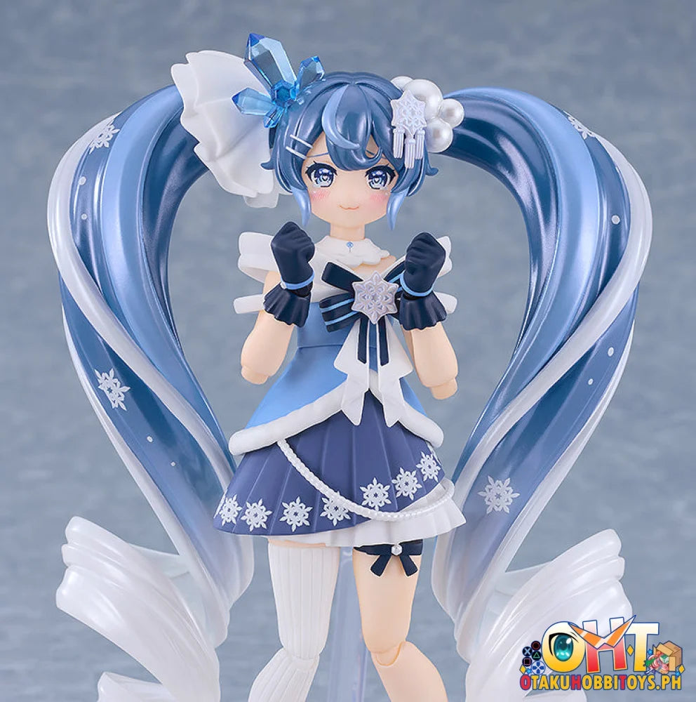 Good Smile Company Character Vocal Series 01: Hatsune Miku figma Snow Miku: Crystal Snow ver. Articulated Figure