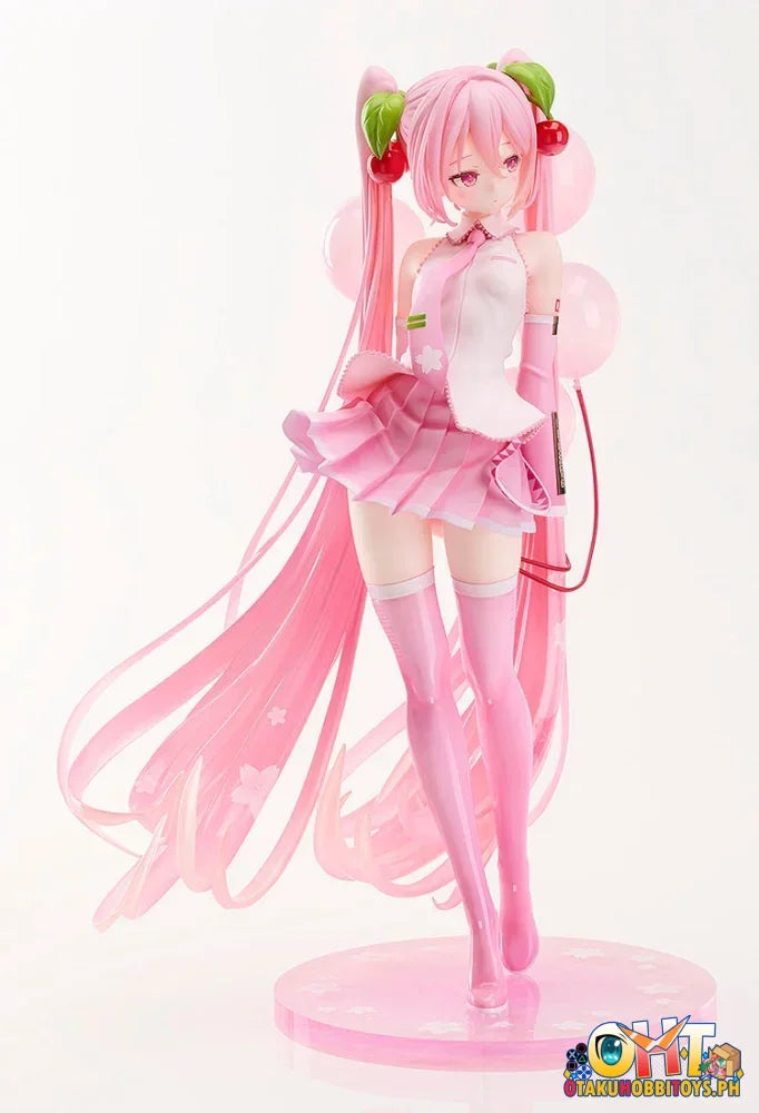Good Smile Company Hatsune Miku / VOCALOID 1/7 G.S. Collection Sakura Miku: GSC Illustration Contest Ver. - Scale Figure