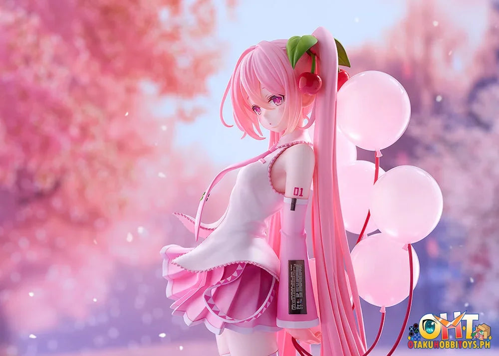 Good Smile Company Hatsune Miku / VOCALOID 1/7 G.S. Collection Sakura Miku: GSC Illustration Contest Ver. - Scale Figure