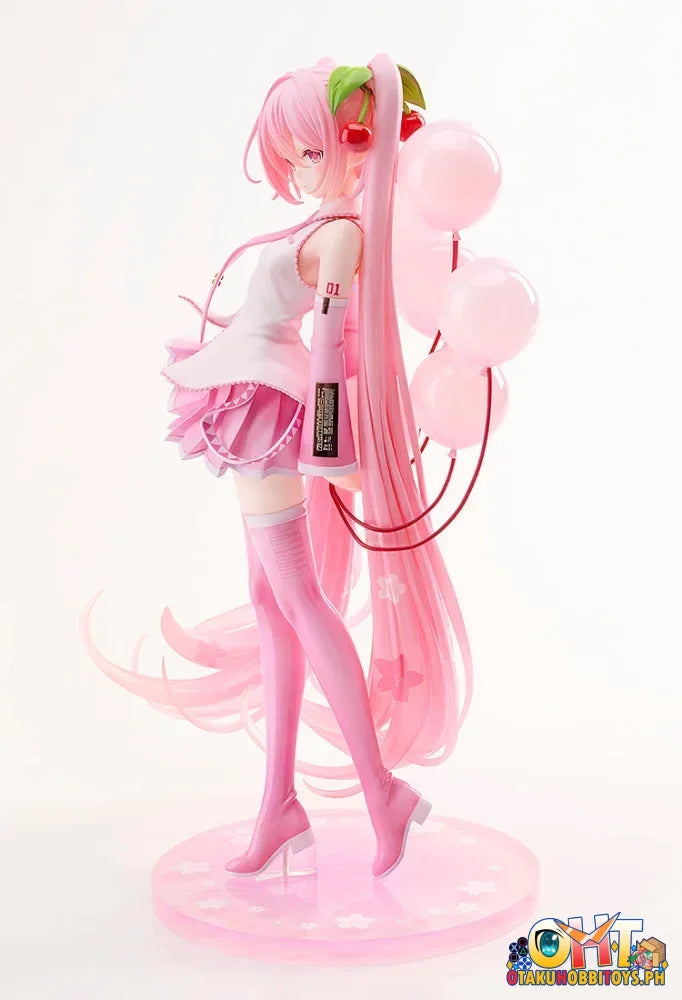 Good Smile Company Hatsune Miku / VOCALOID 1/7 G.S. Collection Sakura Miku: GSC Illustration Contest Ver. - Scale Figure