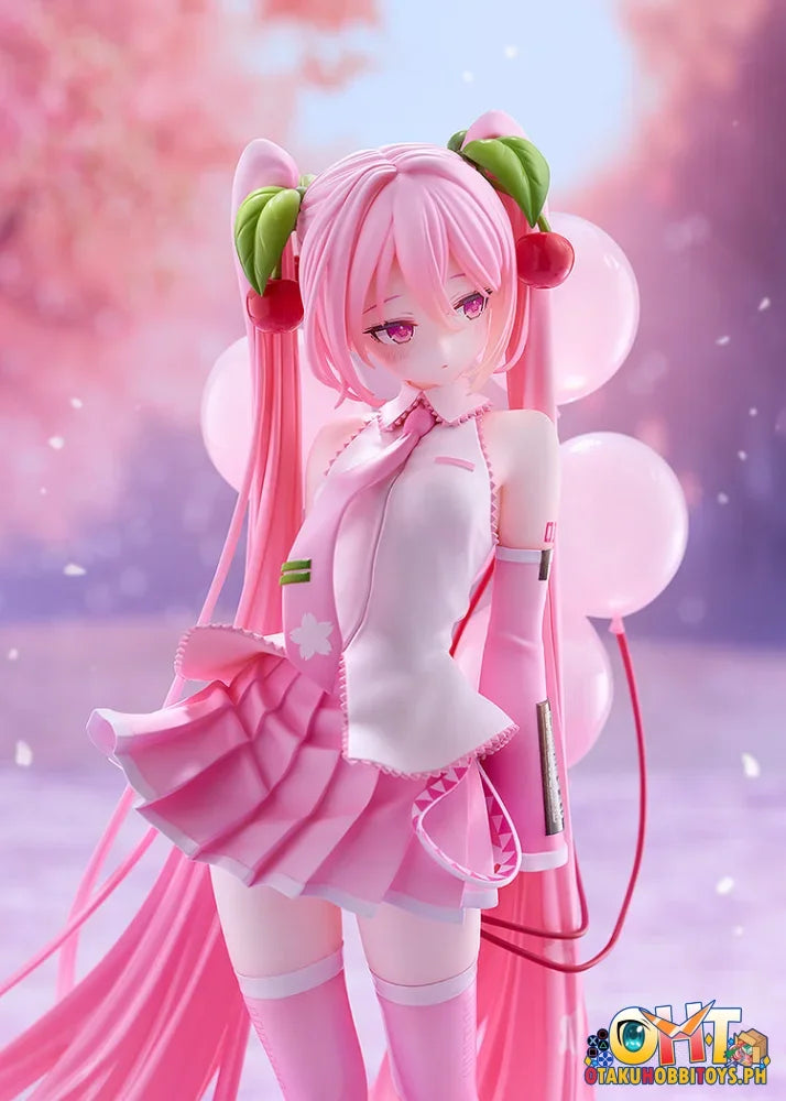 Good Smile Company Hatsune Miku / VOCALOID 1/7 G.S. Collection Sakura Miku: GSC Illustration Contest Ver. - Scale Figure