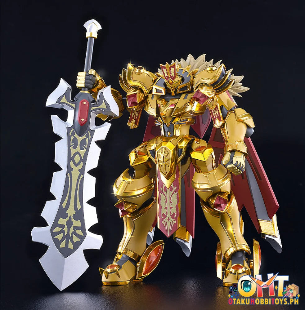 Good Smile Company Knight’s & Magic MODEROID Goldleo: ROYAL METALLIC Ver. - Plastic Model