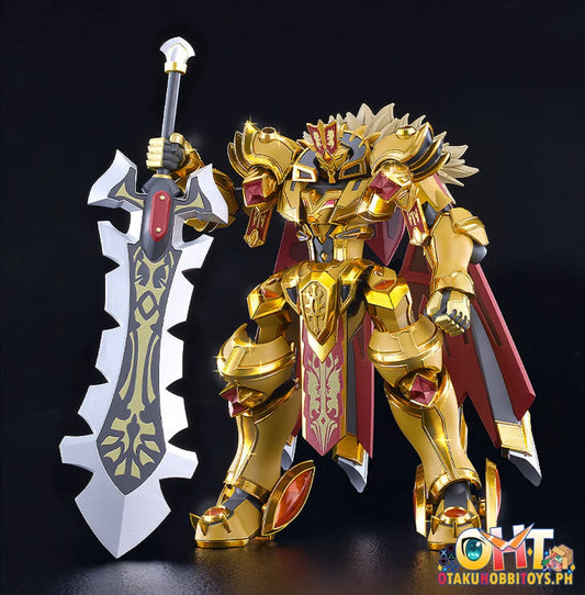 Good Smile Company Knight’s & Magic MODEROID Goldleo: ROYAL METALLIC Ver. - Plastic Model