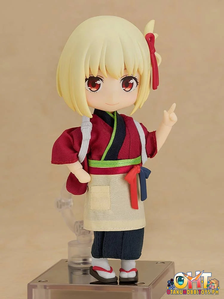 Good Smile Company Lycoris Recoil Nendoroid Doll Chisato Nishikigi: Cafe LycoReco Uniform Ver. Nendoroid