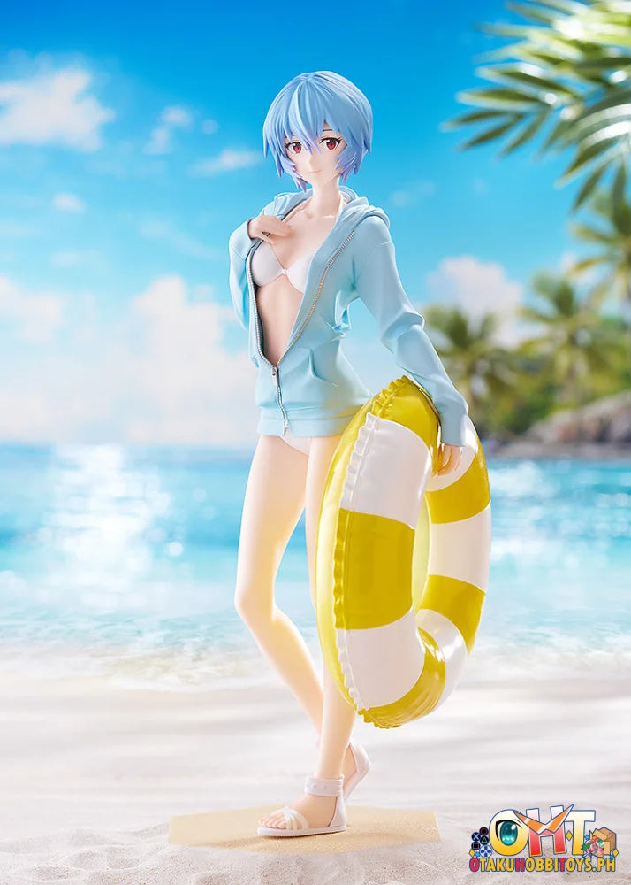 Good Smile Company POP UP PARADE BEACH QUEENS Rei Ayanami L Size Scale Figure