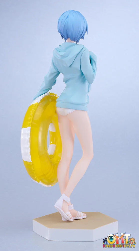 Good Smile Company POP UP PARADE BEACH QUEENS Rei Ayanami L Size Scale Figure