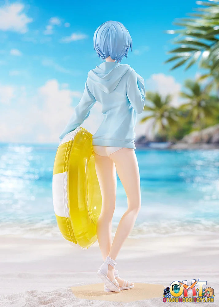 Good Smile Company POP UP PARADE BEACH QUEENS Rei Ayanami L Size Scale Figure
