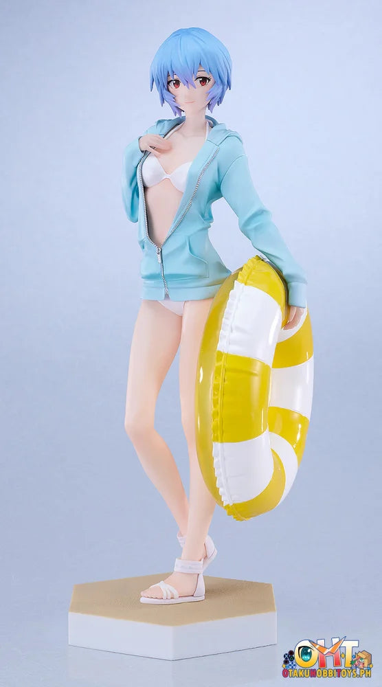 Good Smile Company POP UP PARADE BEACH QUEENS Rei Ayanami L Size Scale Figure