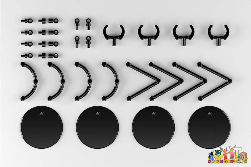 Good Smile Company The Simple Stand mini x4 Black (for Small Figures & Chibi Figures) Accessories