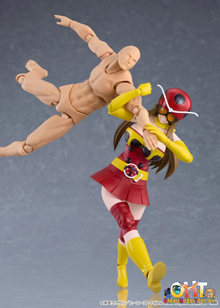 Good Smile Company Tojima Wants to Be a Kamen Rider figma Yuriko Okada (Electro-Wave Human Tackle Ver.) - Prize Figure