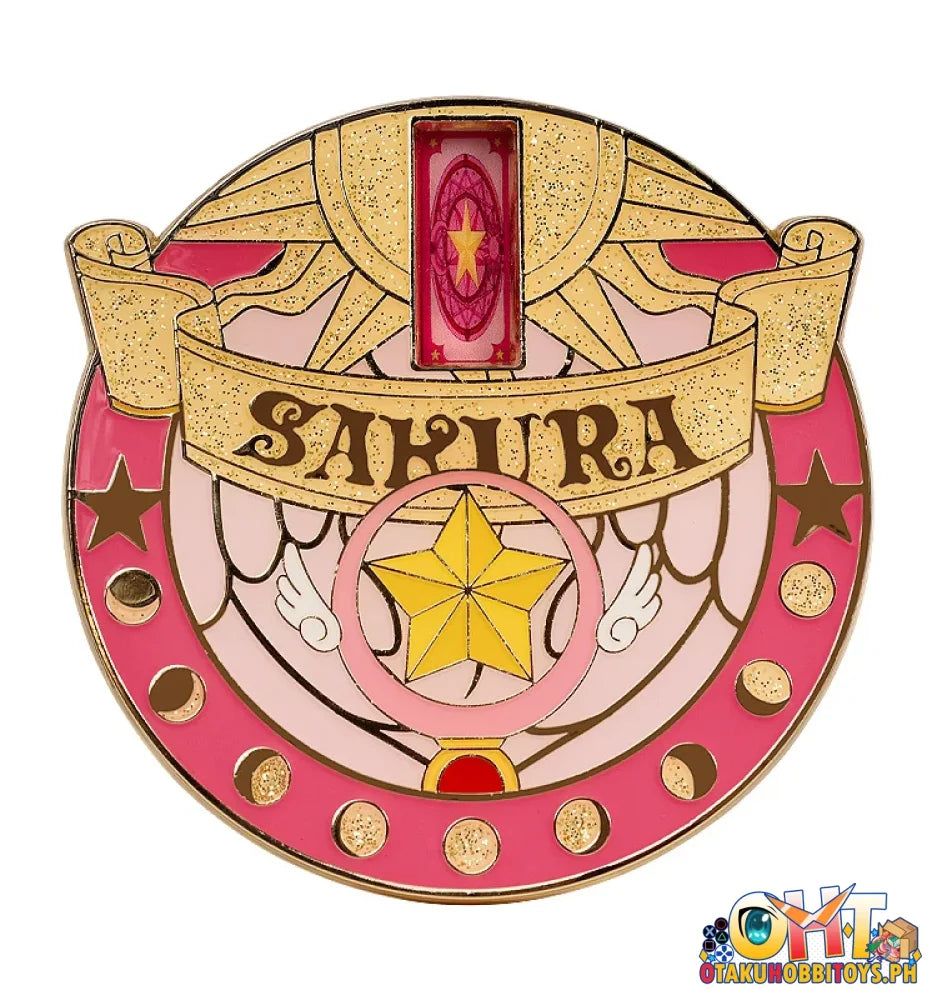 Goodsmile Moment Cardcaptor Sakura 25Th Anniversary Metal Badge: Star Wand Scale Figure