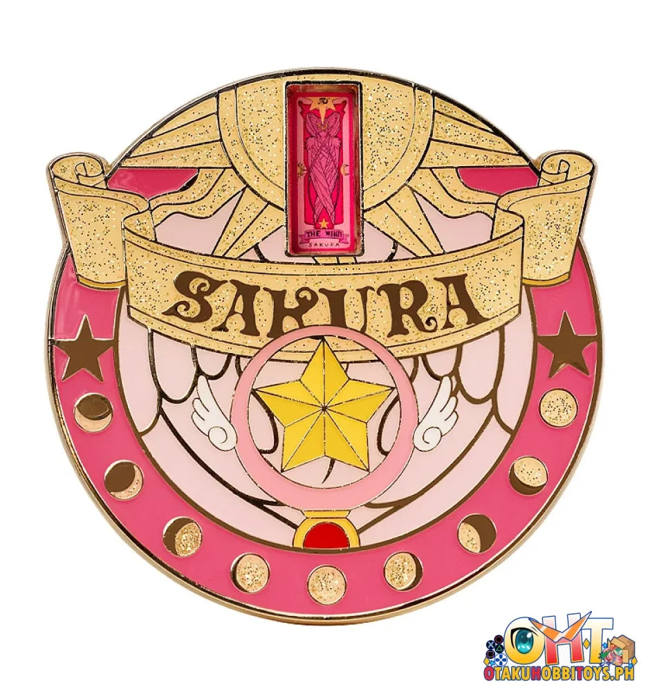 Goodsmile Moment Cardcaptor Sakura 25Th Anniversary Metal Badge: Star Wand Scale Figure