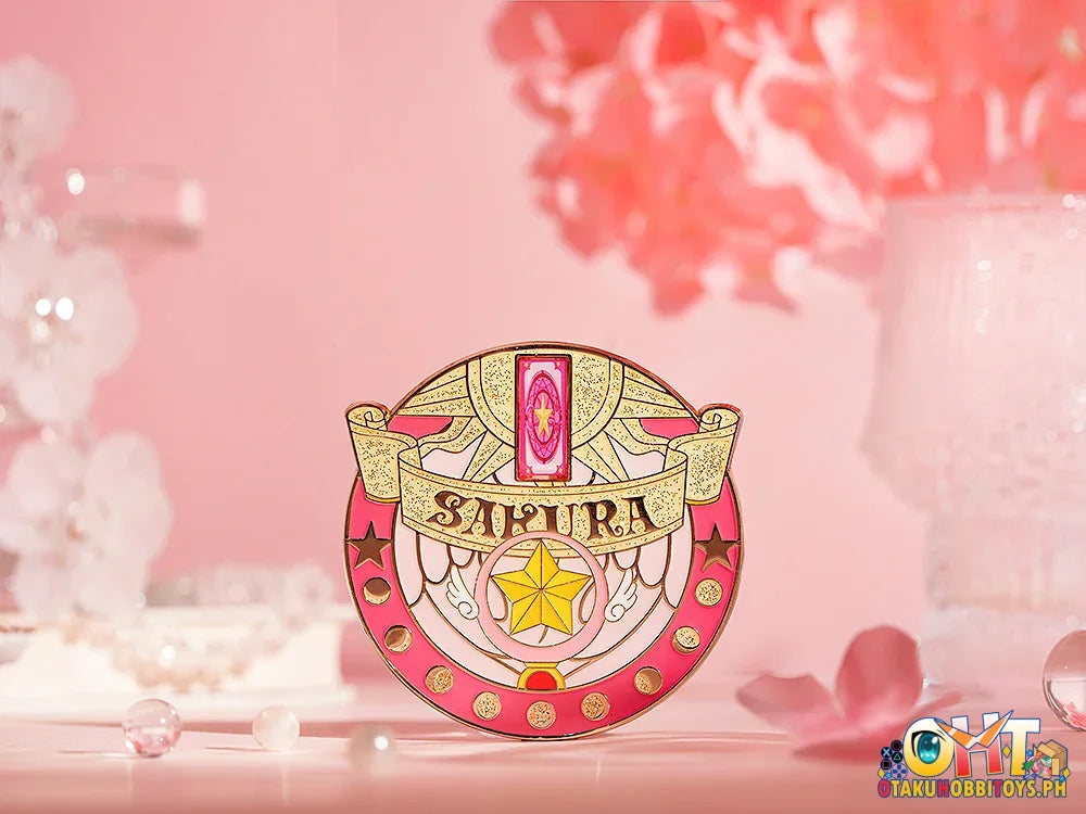 Goodsmile Moment Cardcaptor Sakura 25Th Anniversary Metal Badge: Star Wand Scale Figure