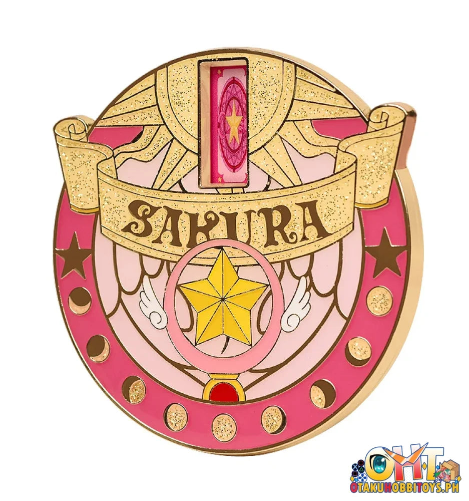 Goodsmile Moment Cardcaptor Sakura 25Th Anniversary Metal Badge: Star Wand Scale Figure