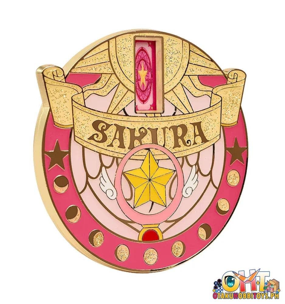 Goodsmile Moment Cardcaptor Sakura 25Th Anniversary Metal Badge: Star Wand Scale Figure
