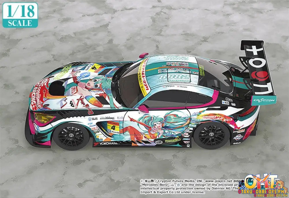 Goodsmile Racing 1/18Th Scale Good Smile Hatsune Miku Amg 2016 Super Gt Ver
