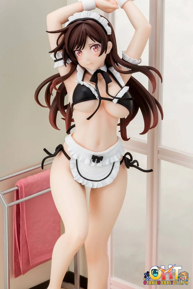 HAKOIRI MUSUME 1/6 Rent-A-Girlfriend Chizuru Mizuhara Maid Bikini ni Okigae Scale Figure