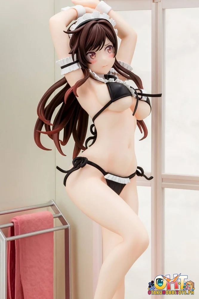 HAKOIRI MUSUME 1/6 Rent-A-Girlfriend Chizuru Mizuhara Maid Bikini ni Okigae Scale Figure