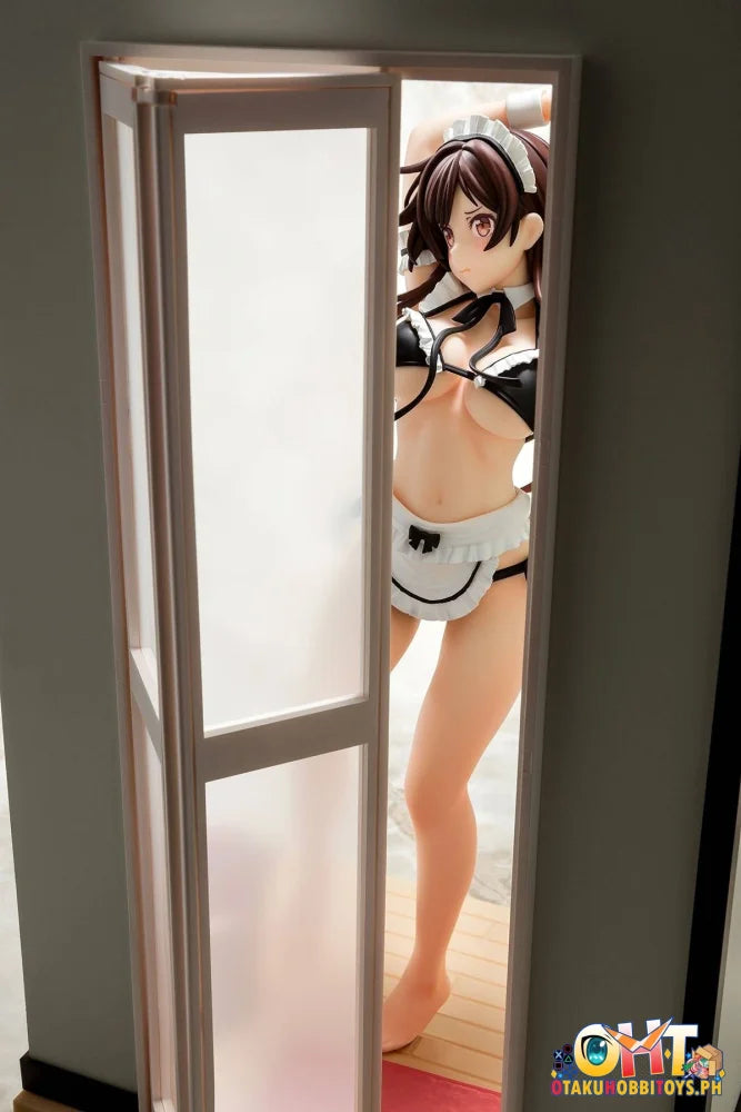 HAKOIRI MUSUME 1/6 Rent-A-Girlfriend Chizuru Mizuhara Maid Bikini ni Okigae Scale Figure