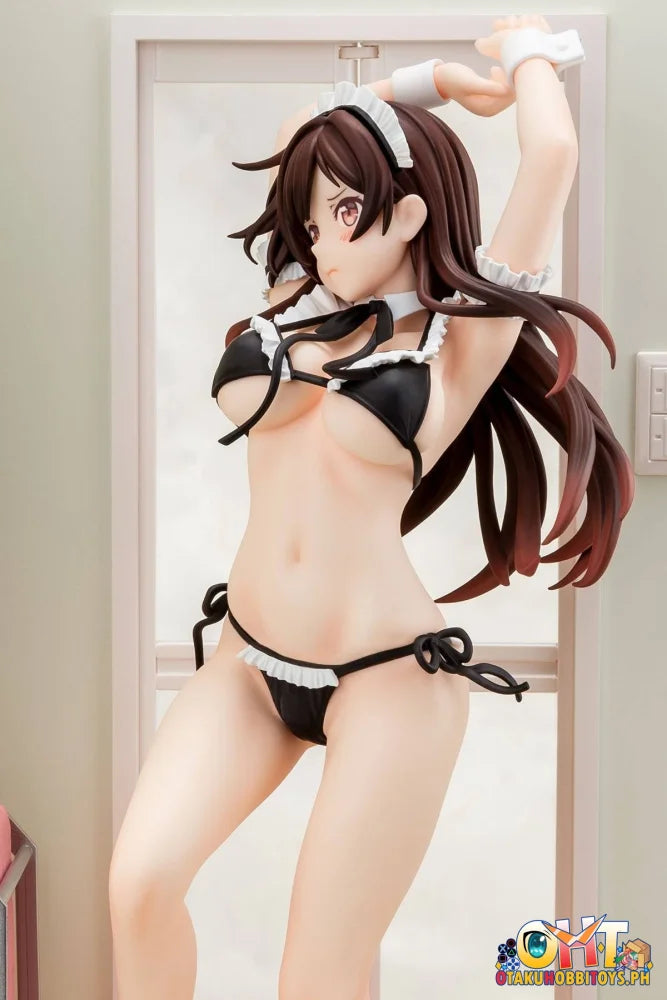 HAKOIRI MUSUME 1/6 Rent-A-Girlfriend Chizuru Mizuhara Maid Bikini ni Okigae Scale Figure