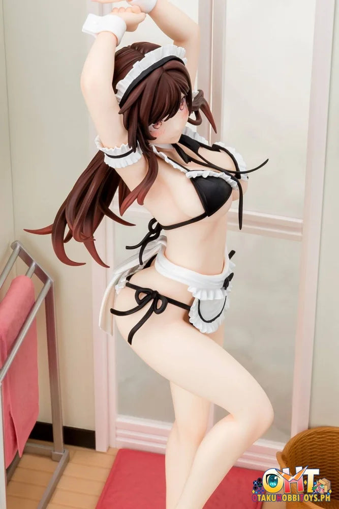 HAKOIRI MUSUME 1/6 Rent-A-Girlfriend Chizuru Mizuhara Maid Bikini ni Okigae Scale Figure