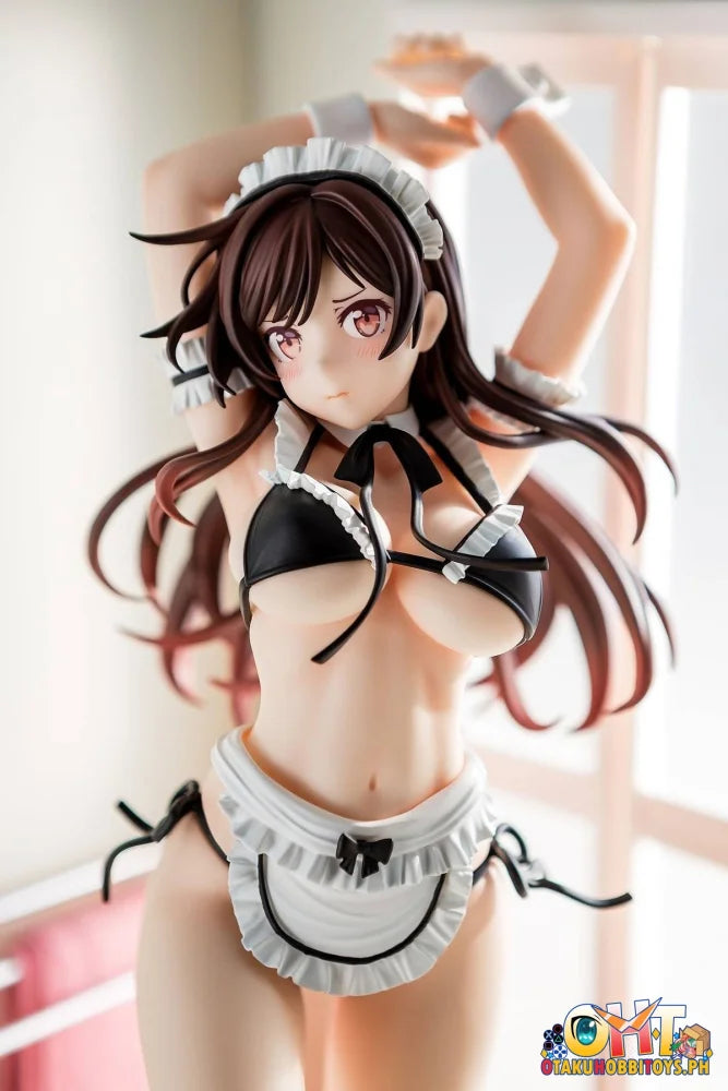 HAKOIRI MUSUME 1/6 Rent-A-Girlfriend Chizuru Mizuhara Maid Bikini ni Okigae Scale Figure
