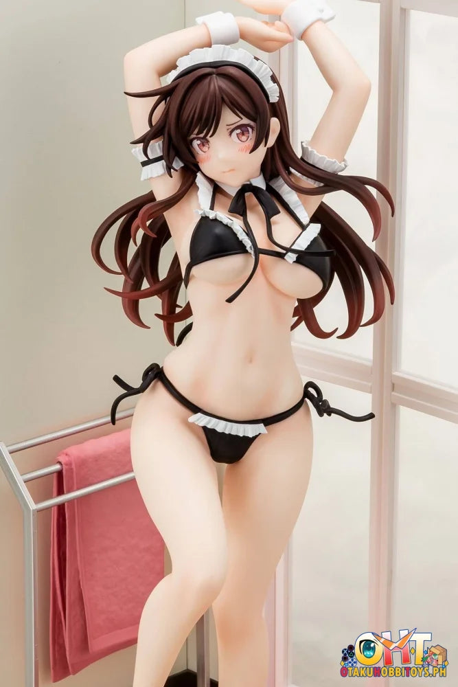 HAKOIRI MUSUME 1/6 Rent-A-Girlfriend Chizuru Mizuhara Maid Bikini ni Okigae Scale Figure