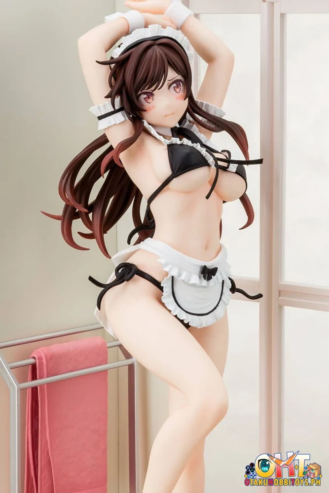 HAKOIRI MUSUME 1/6 Rent-A-Girlfriend Chizuru Mizuhara Maid Bikini ni Okigae Scale Figure