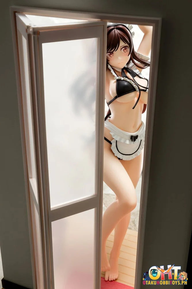 HAKOIRI MUSUME 1/6 Rent-A-Girlfriend Chizuru Mizuhara Maid Bikini ni Okigae Scale Figure
