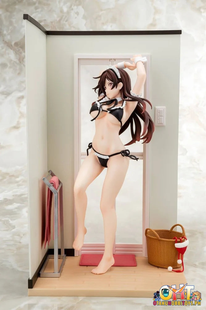 HAKOIRI MUSUME 1/6 Rent-A-Girlfriend Chizuru Mizuhara Maid Bikini ni Okigae Scale Figure