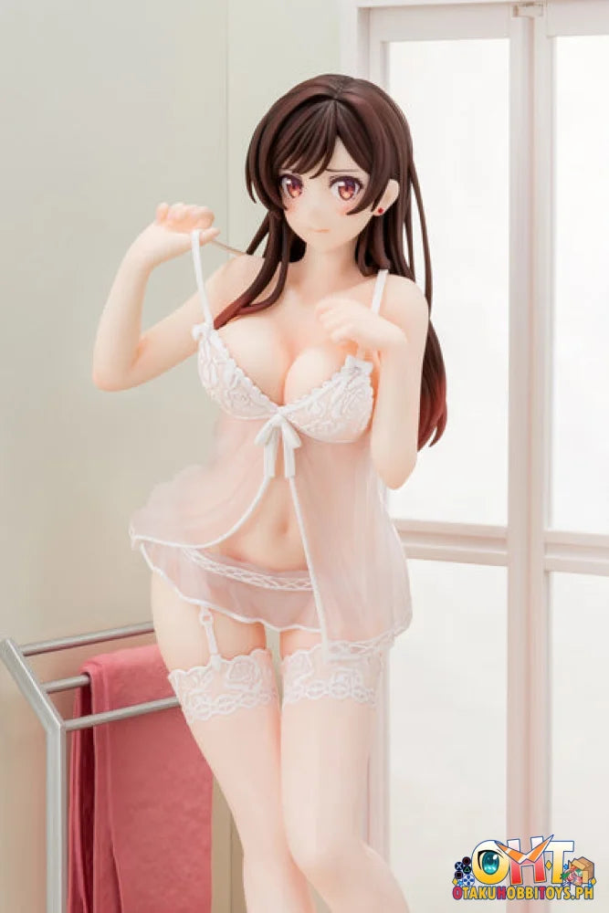 Hakoiri Musume 1/6 Rent-A-Girlfriend Chizuru Mizuhara See-Through Lingerie Figure Angel White Ver.