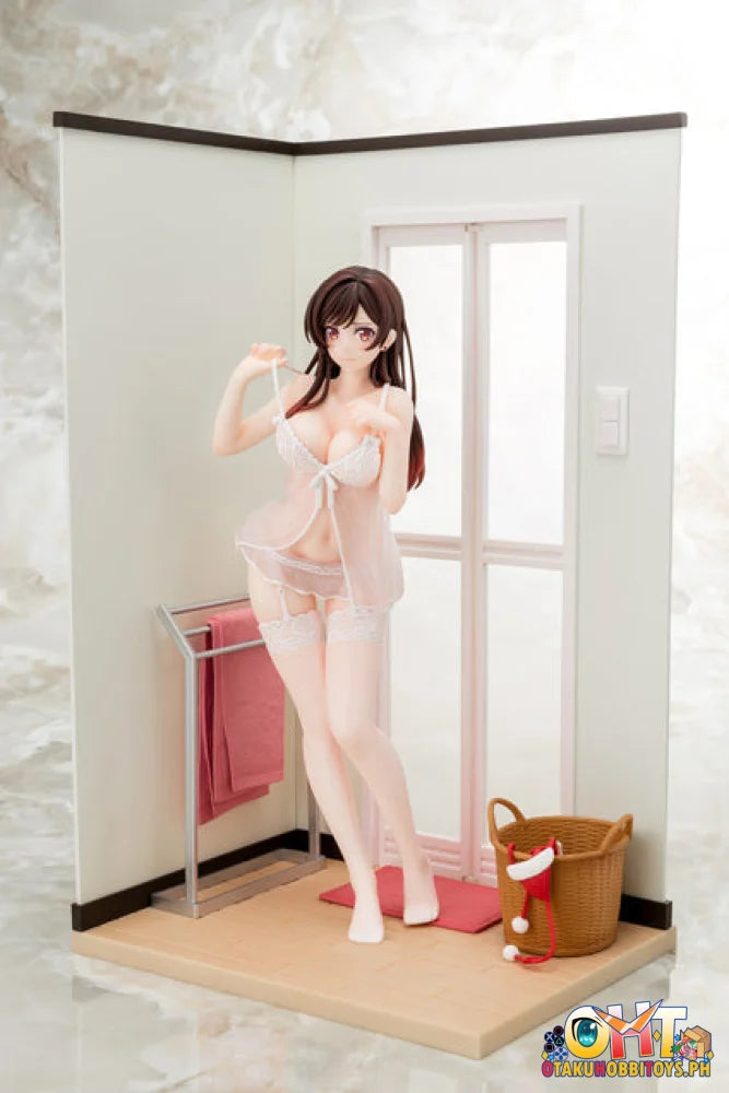 Hakoiri Musume 1/6 Rent-A-Girlfriend Chizuru Mizuhara See-Through Lingerie Figure Angel White Ver.