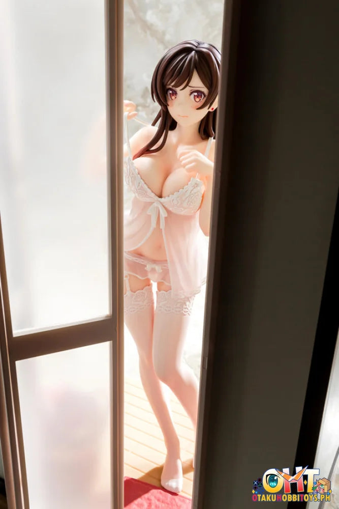 Hakoiri Musume 1/6 Rent-A-Girlfriend Chizuru Mizuhara See-Through Lingerie Figure Angel White Ver.