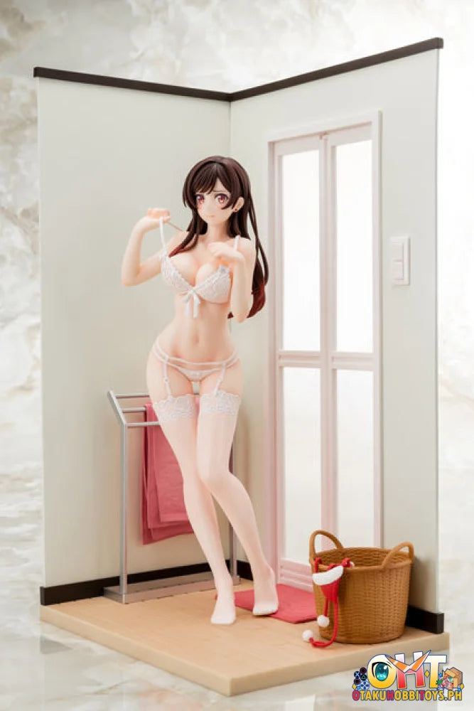 Hakoiri Musume 1/6 Rent-A-Girlfriend Chizuru Mizuhara See-Through Lingerie Figure Angel White Ver.