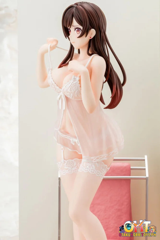 Hakoiri Musume 1/6 Rent-A-Girlfriend Chizuru Mizuhara See-Through Lingerie Figure Angel White Ver.